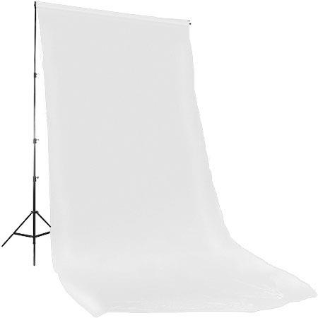 Westcott 10x12 Solid White Dyed Muslin Backdrop